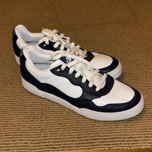 Adidas Men's RetroCross Navy Blue and White Golf Shoes